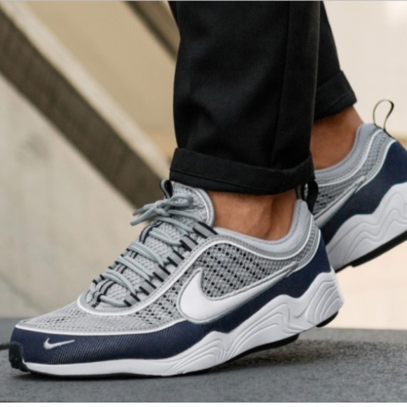 nike spiridon grey